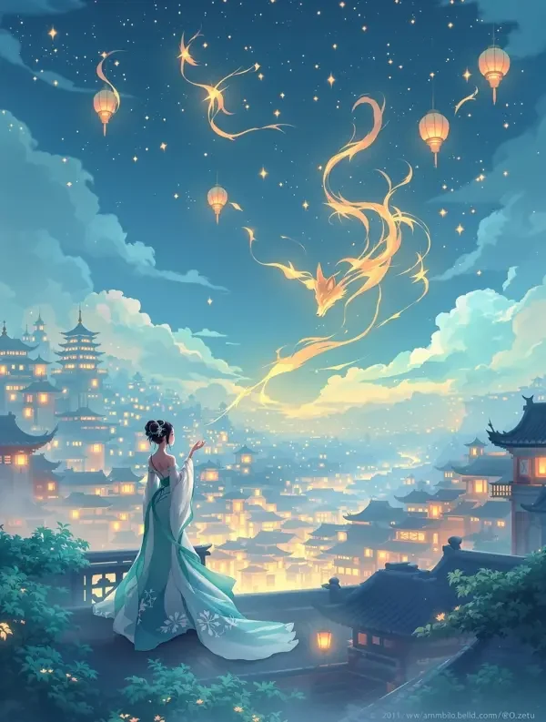 《妖狐夜行》动漫封面海报 - 动漫花园