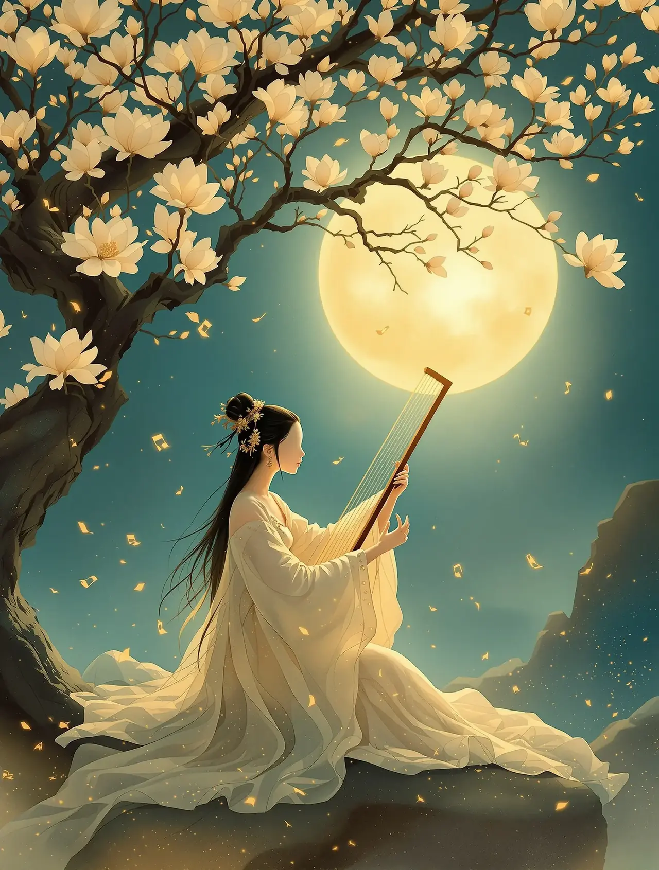 月下琴师 在线观看 - 动漫花园番剧检索 《月下琴师》动漫封面海报 - 动漫花园